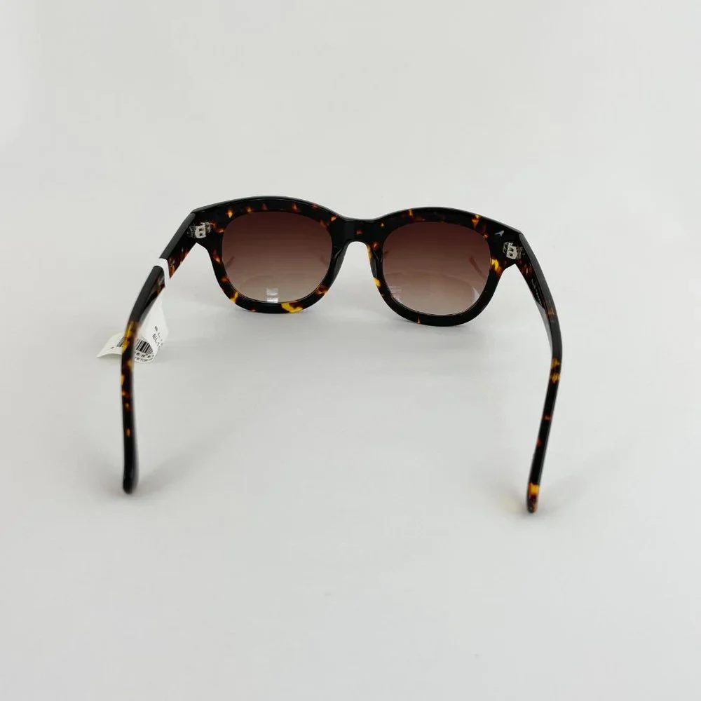 Elie Tahari Black & Gold Tortoise Sunglasses MSRP $158